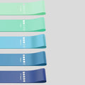 Lot 6 pièces sangles de yoga – 5 niveaux de résistance + sac, fitness jambes, bras & hanches