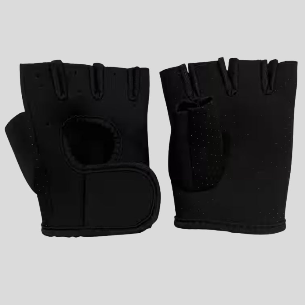 Gants fitness demi-doigts antidérapants – prise renforcée, entraînement musculation (lot de 2)
