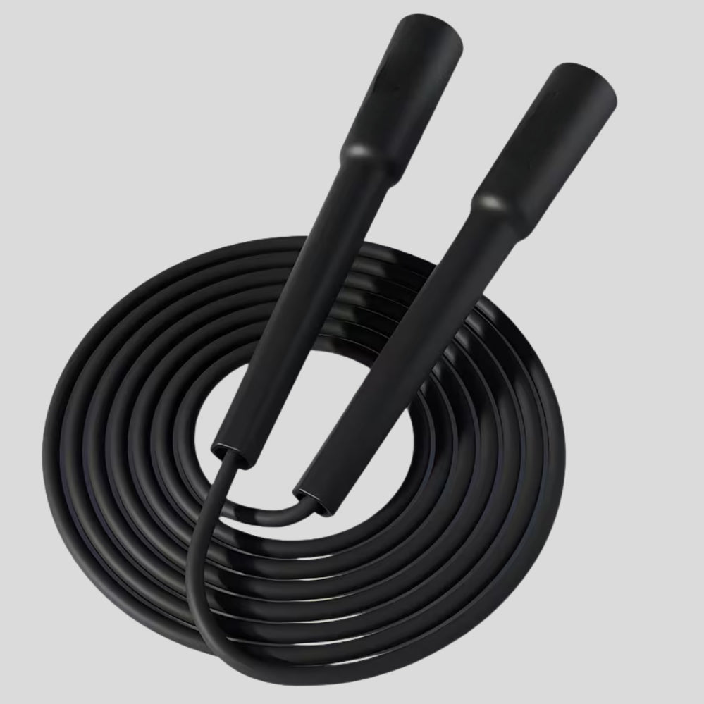 Corde à sauter MACYO 5 mm – PVC réglable, cardio et endurance, poignées confortables