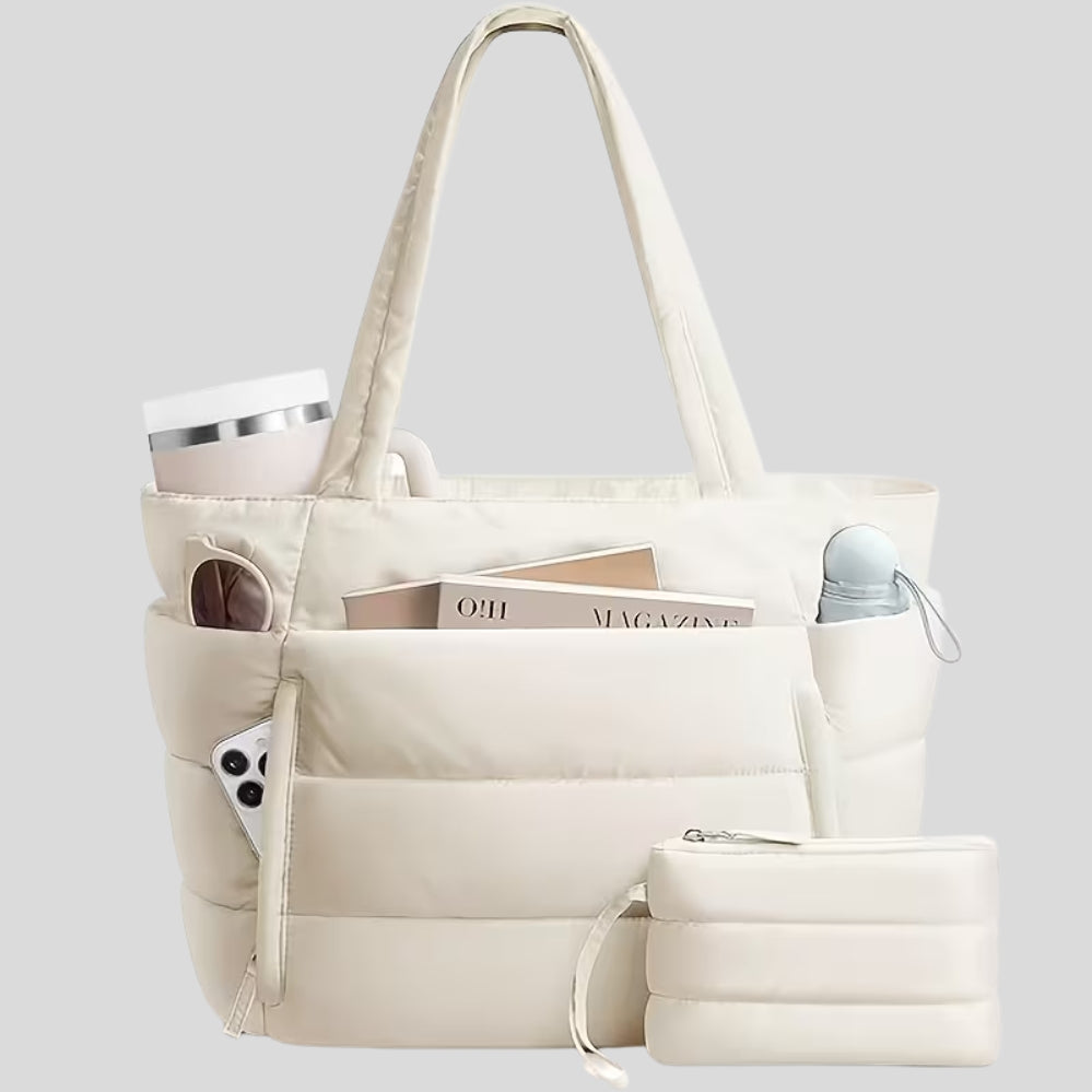Ensemble sacs femme 2026 – grand sac fourré multi-compartiments, voyage & quotidien