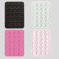Support ventouses silicone téléphone – adhésif mains libres, smartphones & tablettes (lot 4)