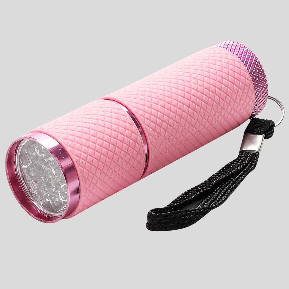 Mini lampe torche LED portable – compacte avec lanière, usage d’urgence (piles non incluses)