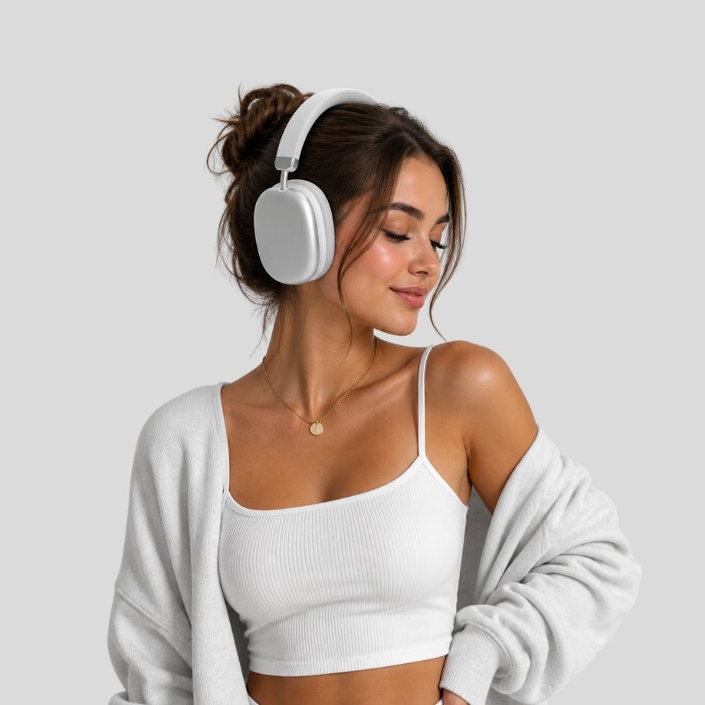 Casque sans fil pliable – son stéréo, micro intégré, Bluetooth + câble 3,5 mm