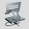 Station d’accueil KEBIDU USB-C – 4K, charge 100W, USB 3.0, SD/TF & audio 3.5 mm