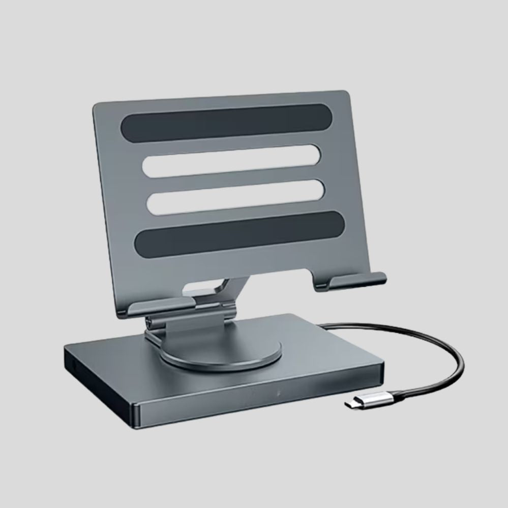 Station d’accueil KEBIDU USB-C – 4K, charge 100W, USB 3.0, SD/TF & audio 3.5 mm