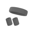 Headband and sports wristbands set