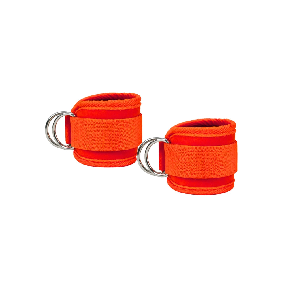 Weightlifting ankle straps