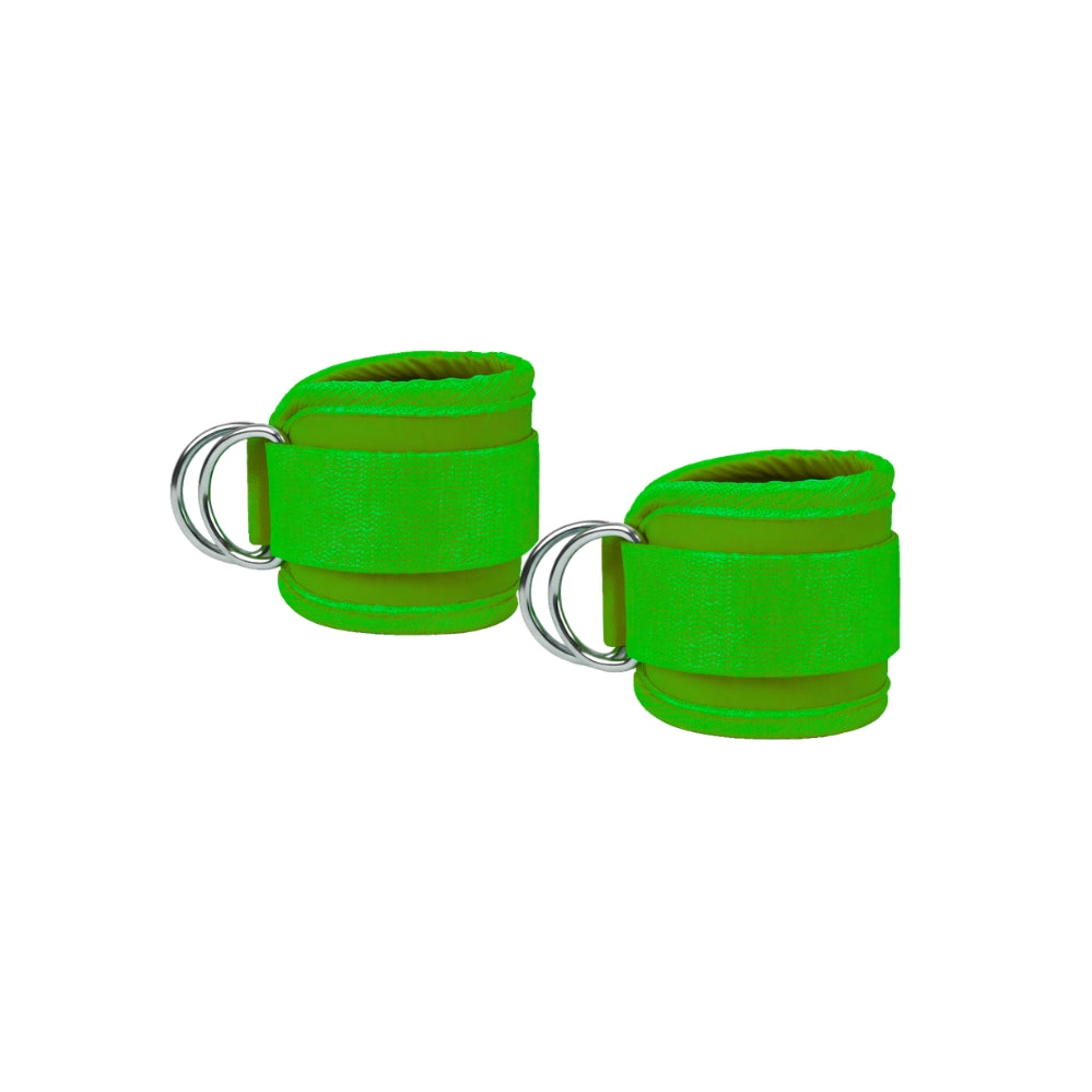 Weightlifting ankle straps