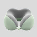 Oreiller cervical ergonomique en U – mousse mémoire, soutien cou, sac de transport, voyage & bureau