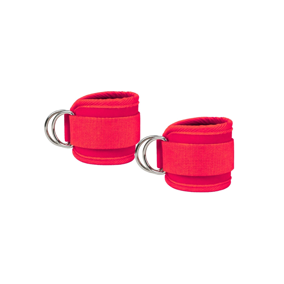 Weightlifting ankle straps