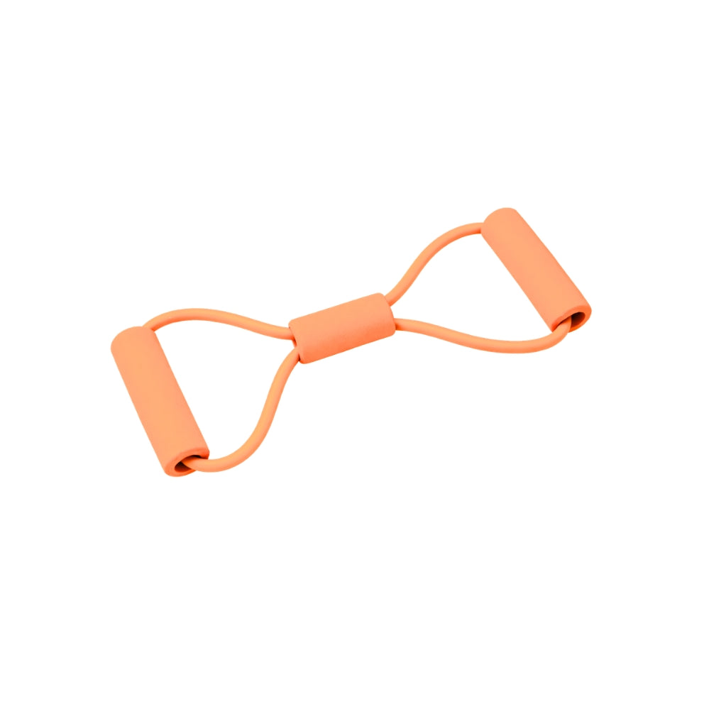 Fitness resistance band with handles