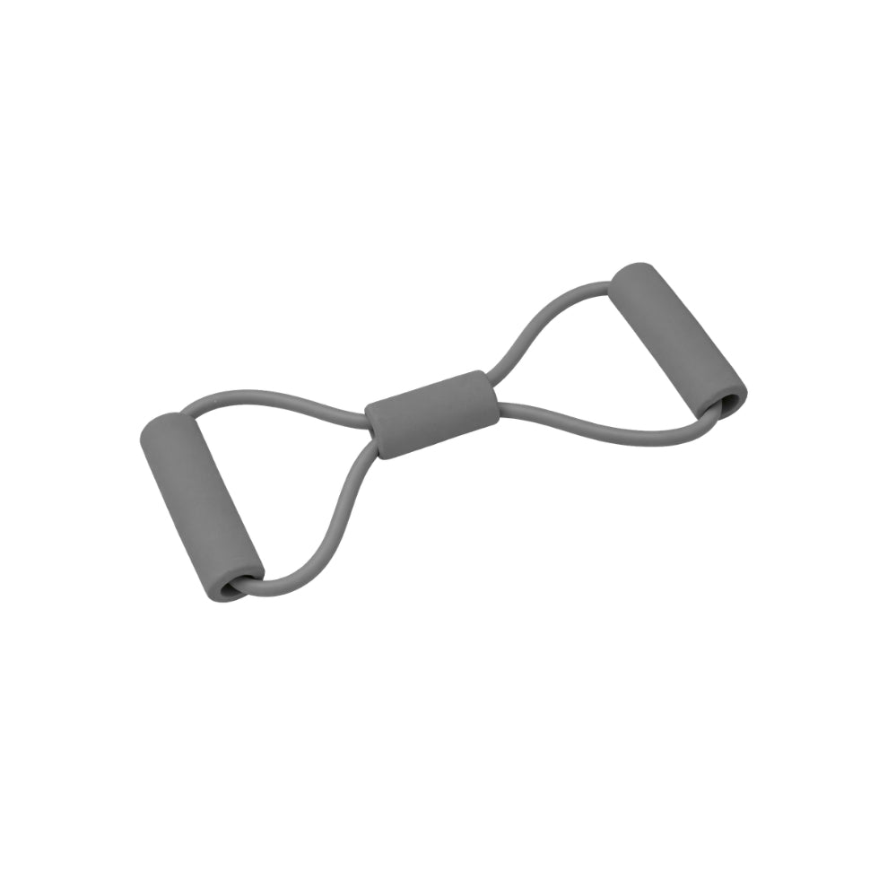 Fitness resistance band with handles