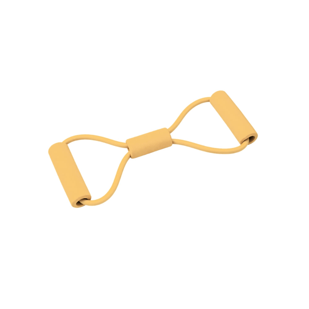 Fitness resistance band with handles
