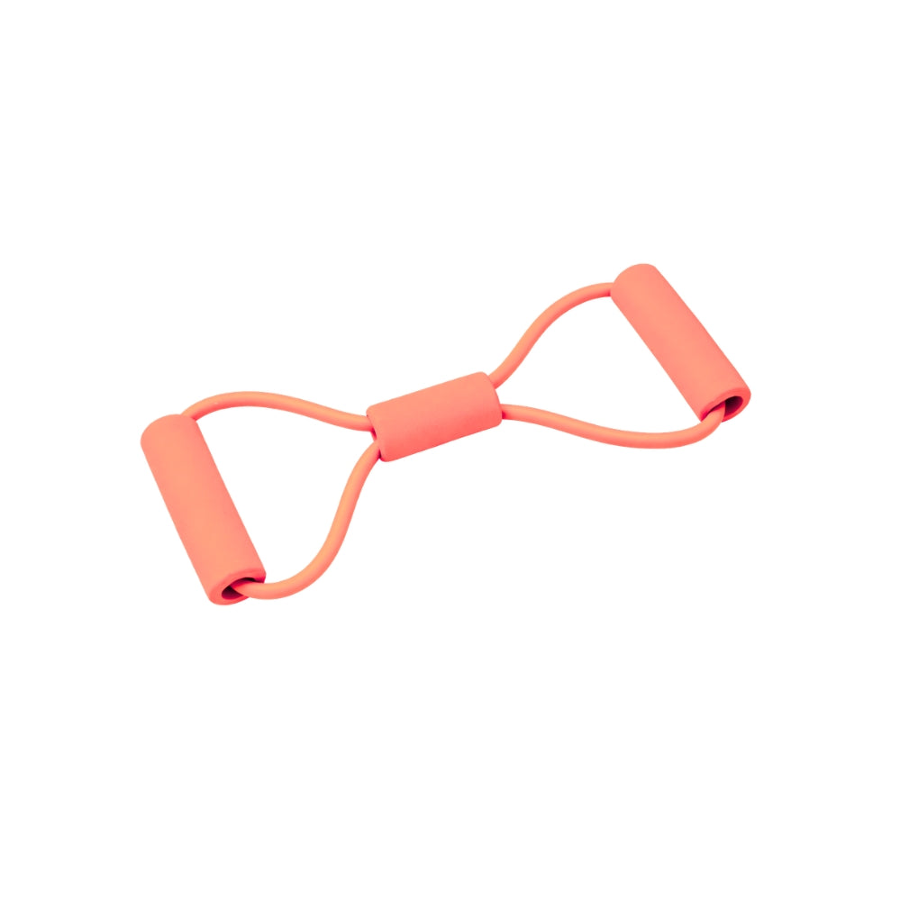 Fitness resistance band with handles