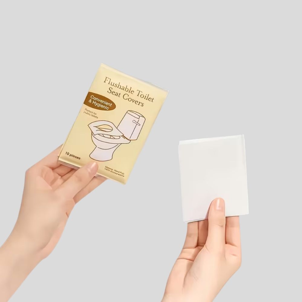 Housse de siège de toilette portable – protection hygiénique universelle, voyage & hôtel