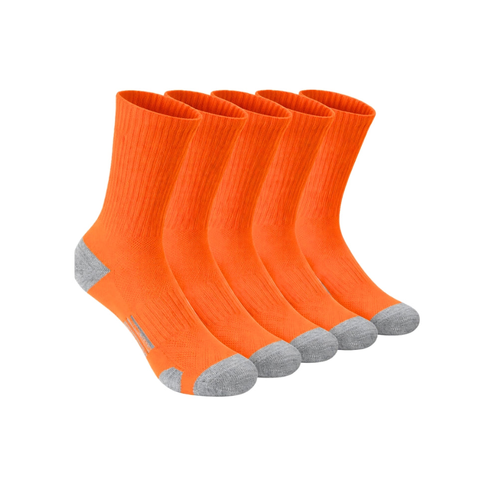 Pack of reinforced mid-calf socks