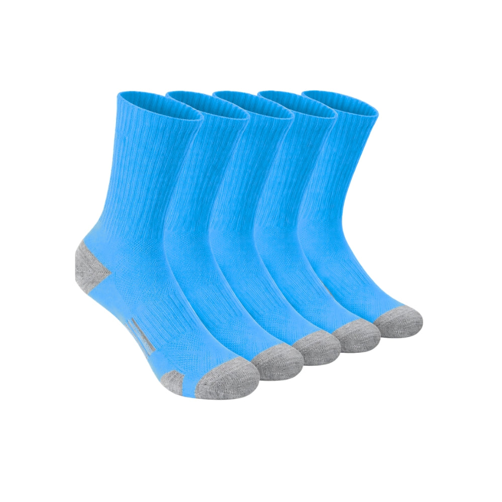 Pack of reinforced mid-calf socks