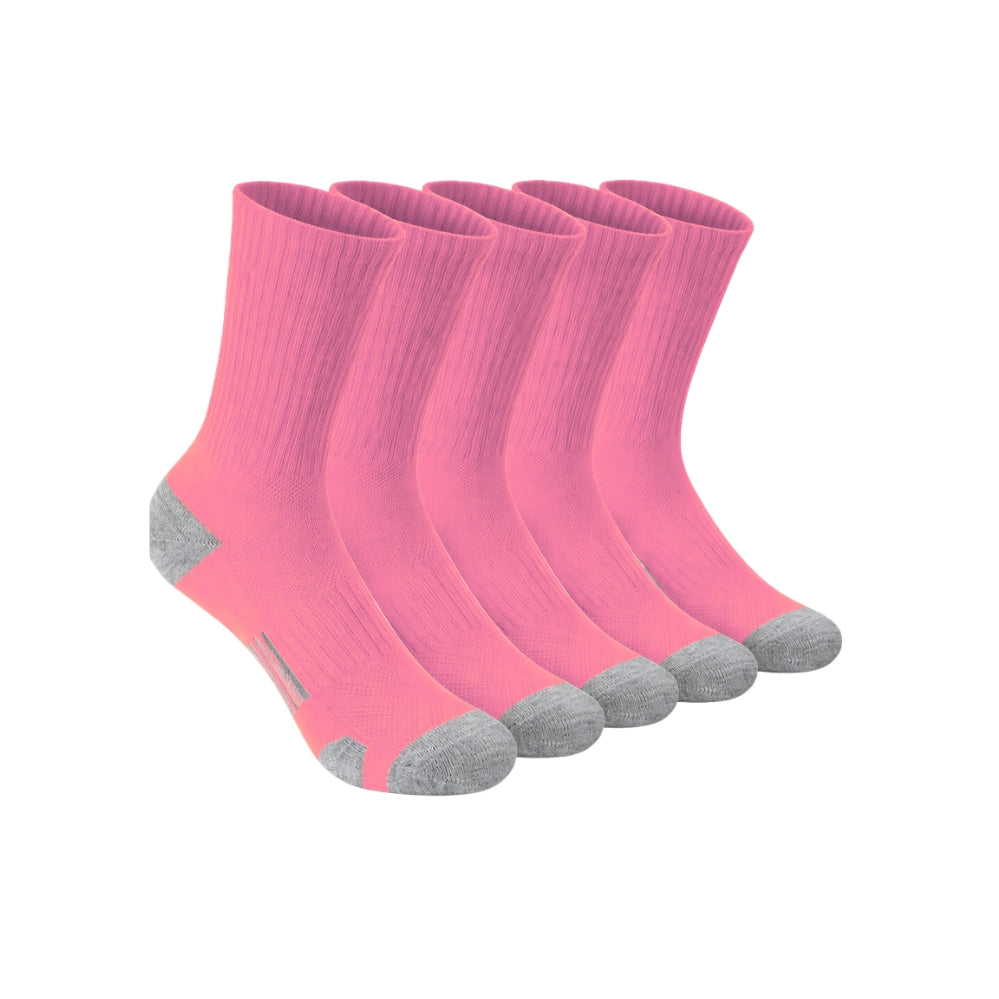 Pack of reinforced mid-calf socks