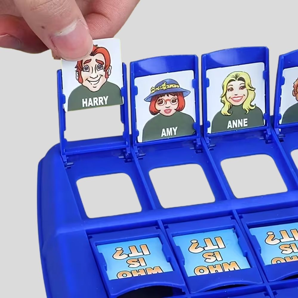 Jeu de Cartes Éducatif Devine le Personnage – Jeu de Réflexion et Duel Interactif à Deux Joueurs