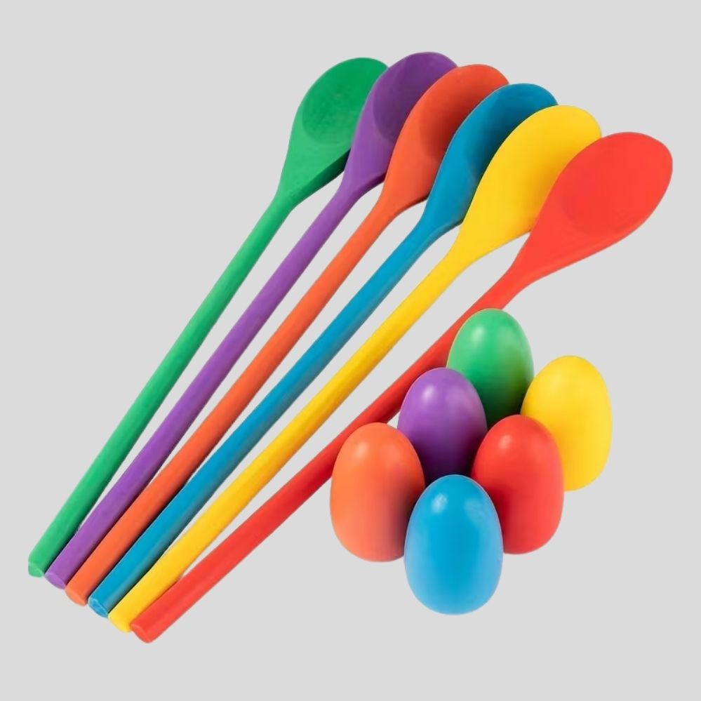 8-Piece Colorful Activity Set for Parties and Group Activities – Outdoor Games and Team Building