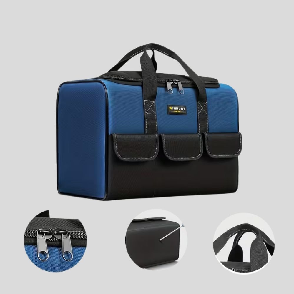 Kit outils WINHUNT 2 pièces – boîte multifonction grande capacité, poches renforcées