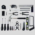 Kit outils débutant 79 pièces – marteau, tournevis de précision, pinces & clés Allen