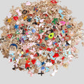 Pendentifs DIY émaillés 50–150 pcs – alliage doré, création bijoux colliers & bracelets
