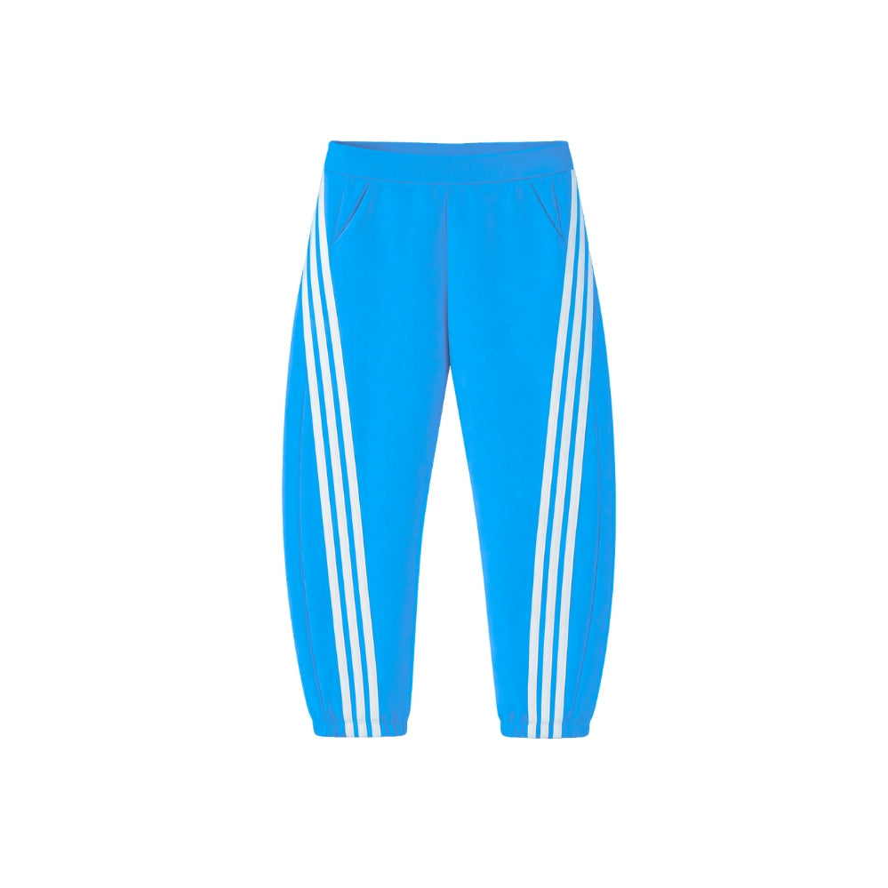 Fitted striped jogging pants