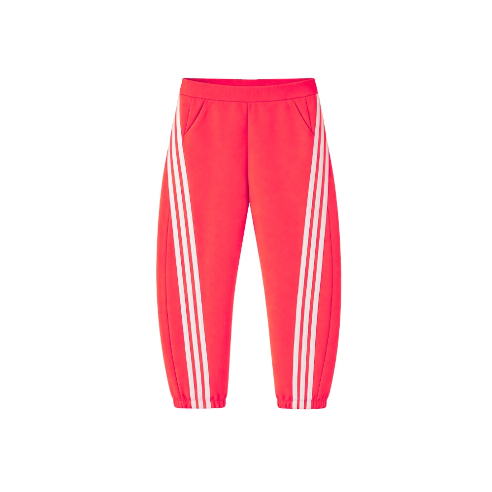 Fitted striped jogging pants
