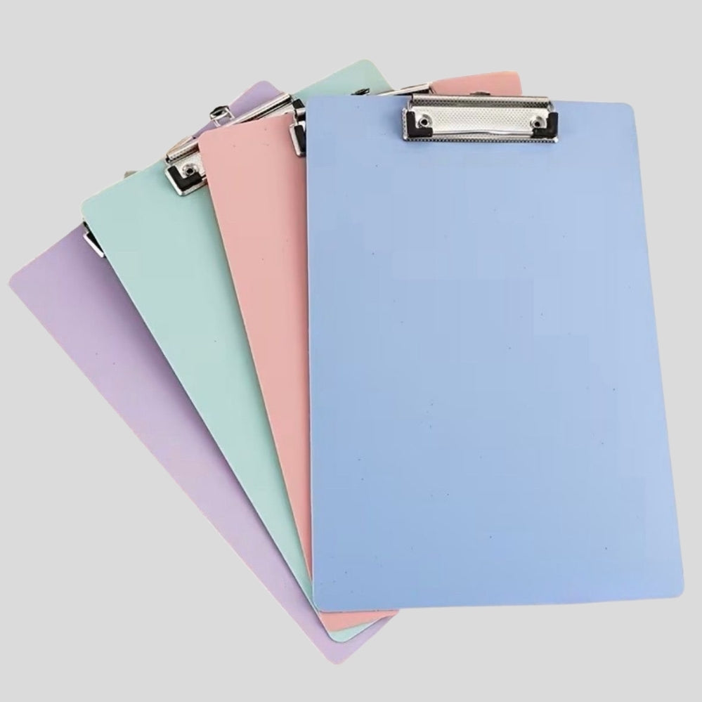 Pochette A4 avec clip bloc-notes – pratique réunions & voyage, fournitures bureau