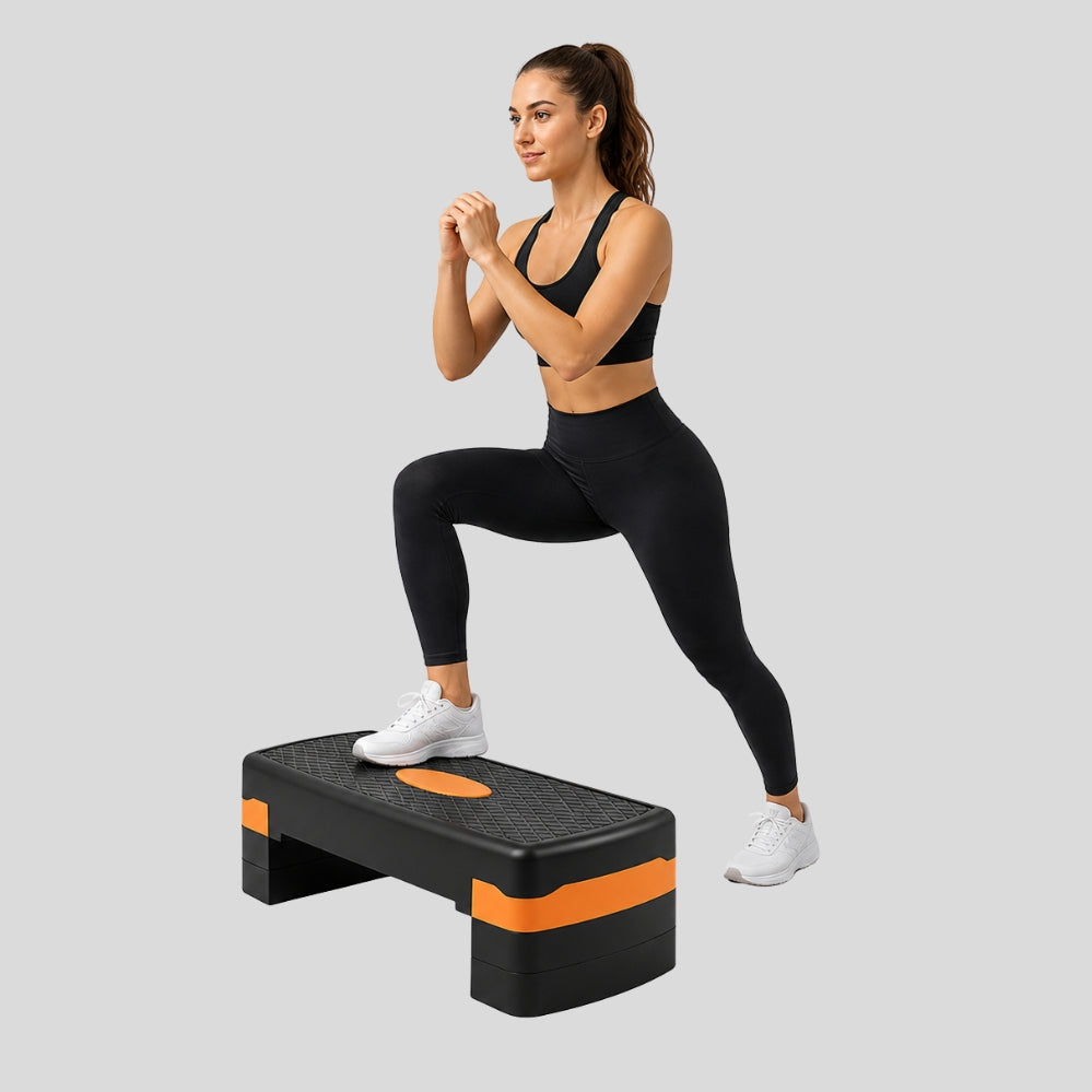 Step fitness réglable – aérobic cardio à domicile