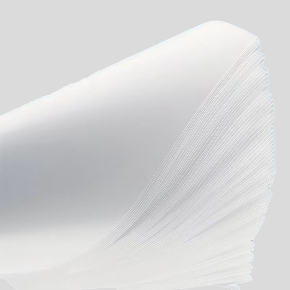 Bloc de 50 notes autocollantes transparentes pour bureau, études et organisation quotidienne
