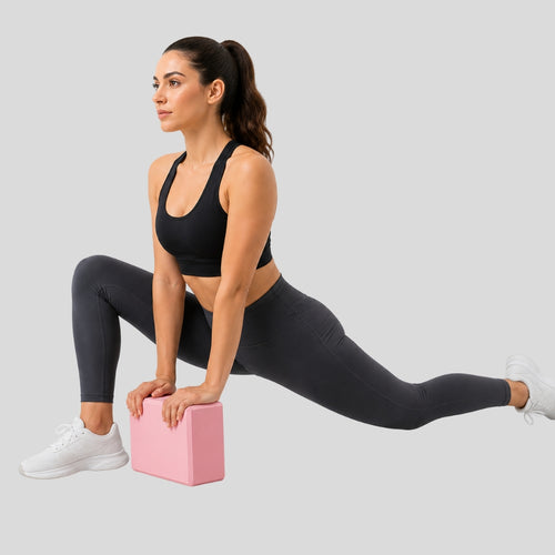 Non-slip EVA yoga blocks – balance, stretches, and meditation