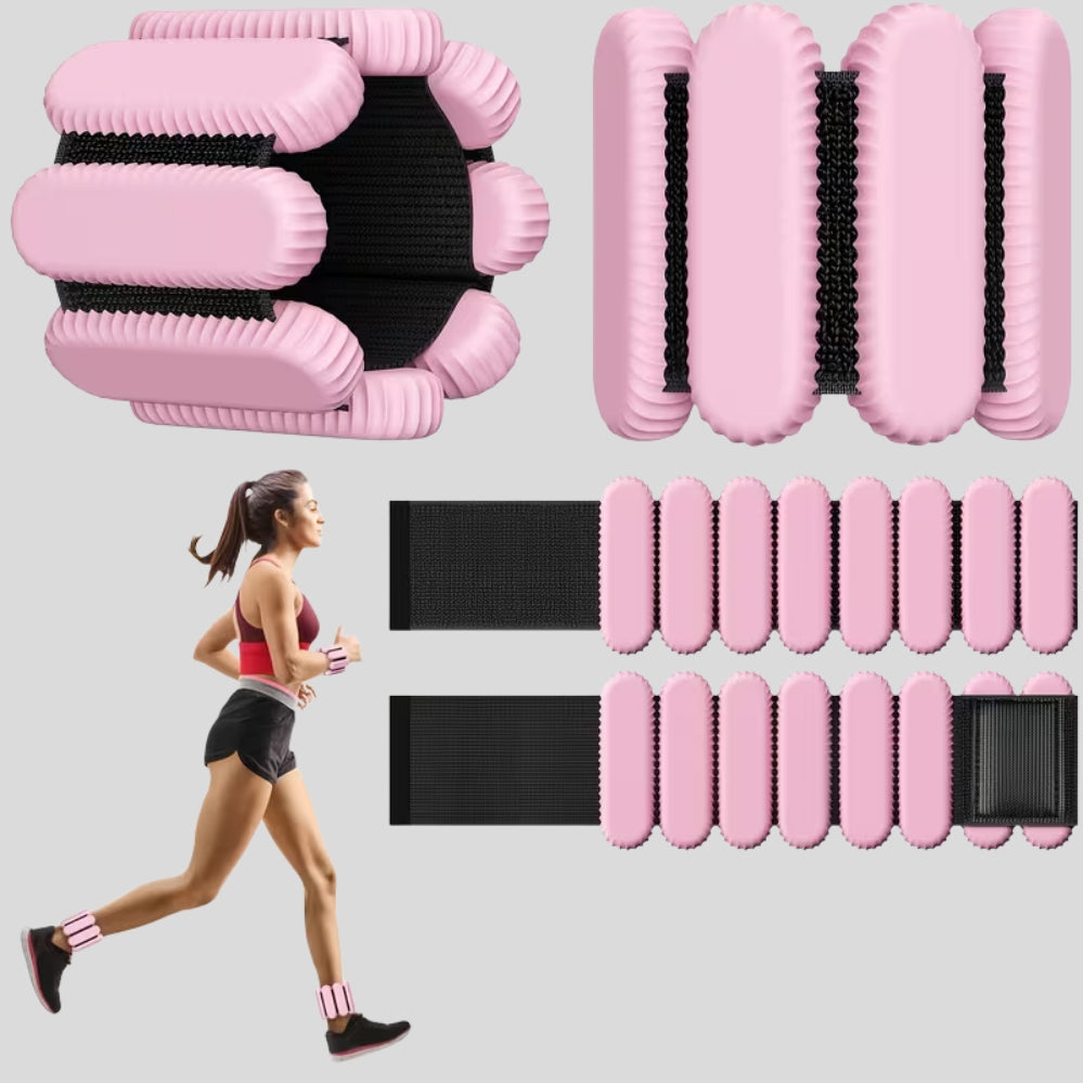 Poids ajustable chevilles/poignets – musculation portable jambes & bras, plaques amovibles