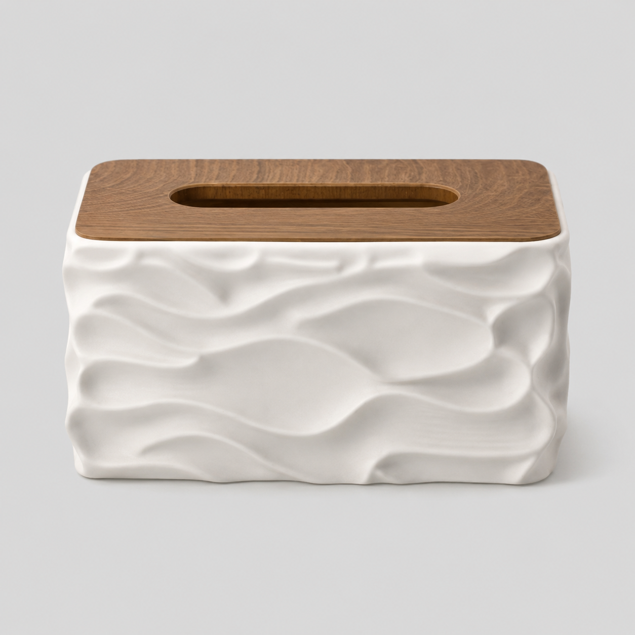 Boîte à Mouchoirs Moderne Minimaliste avec Couvercle – Distributeur et Organisateur pour Salle de Bain et Salon